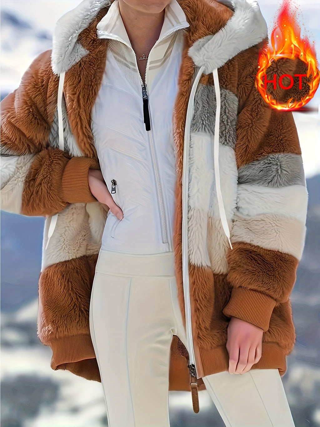 Manteau  multi-couleur