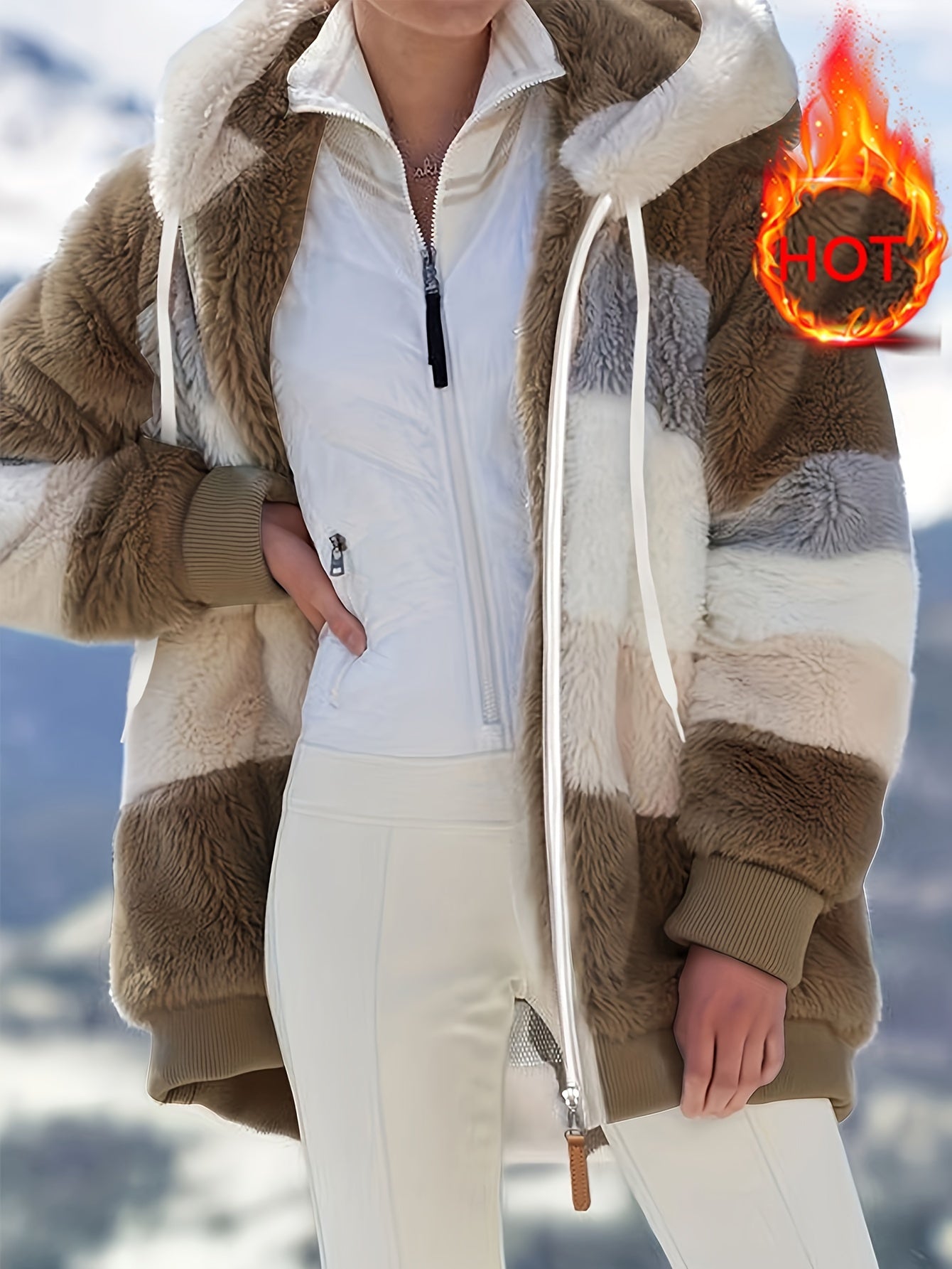 Manteau  multi-couleur