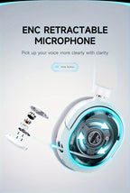 Casque de jeu sans fil Picun G2,