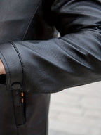 Veste en cuir synthétique