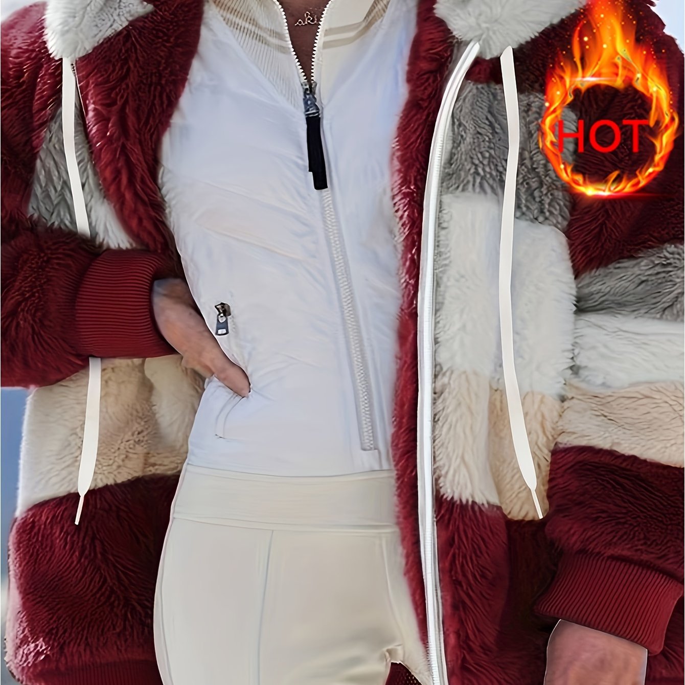 Manteau  multi-couleur