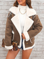 Manteau tissu doux  l'automne/l'hiver