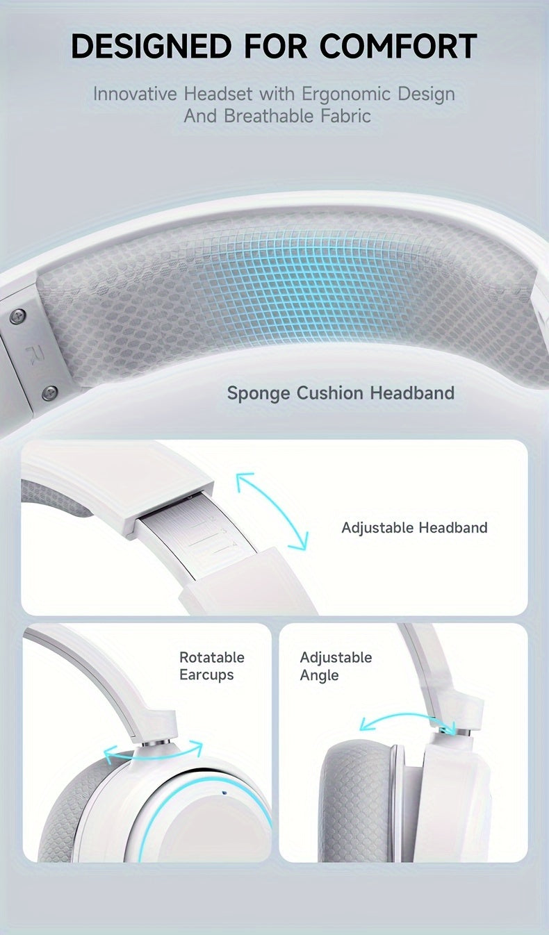 Casque de jeu sans fil Picun G2,