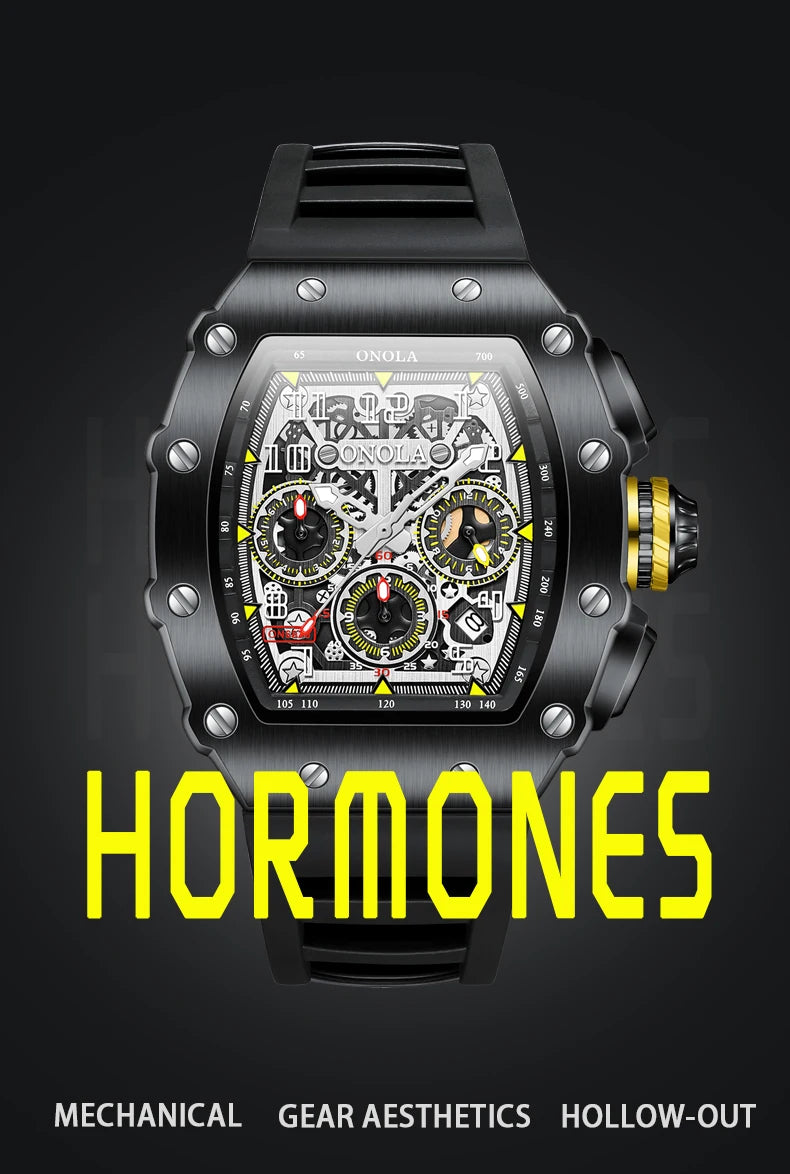 Montre de luxe pour hommes ONOLA