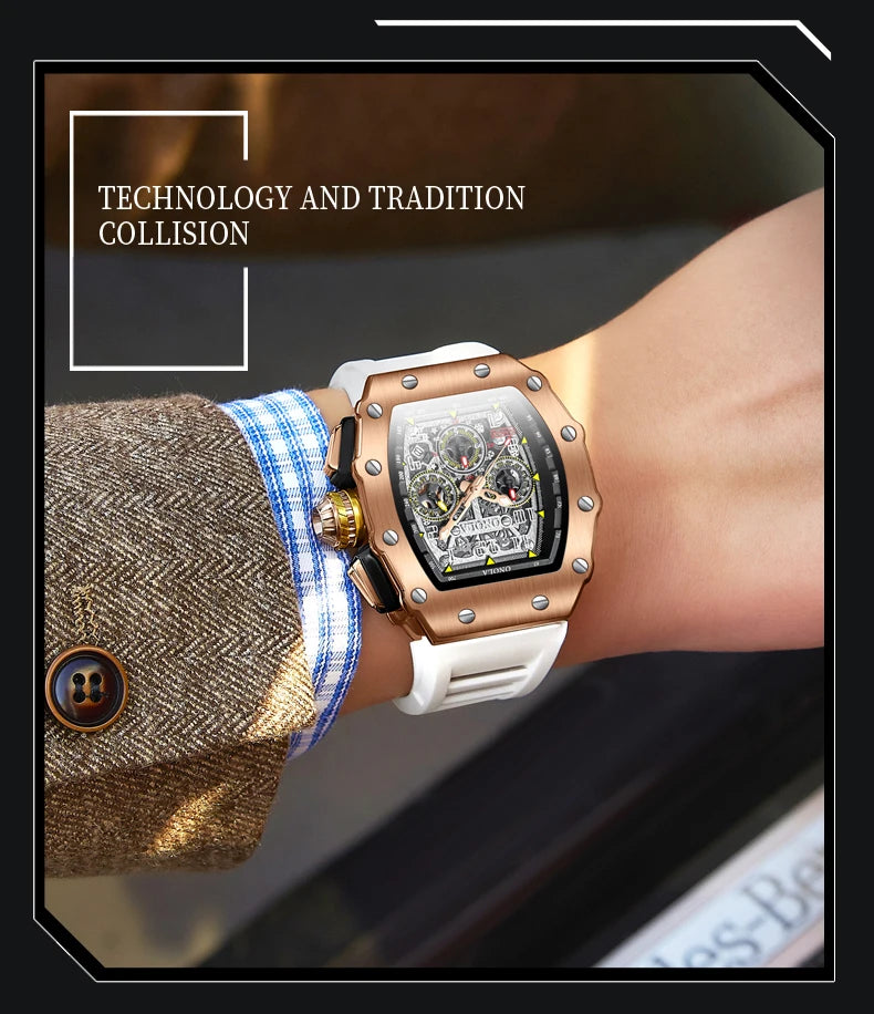 Montre de luxe pour hommes ONOLA