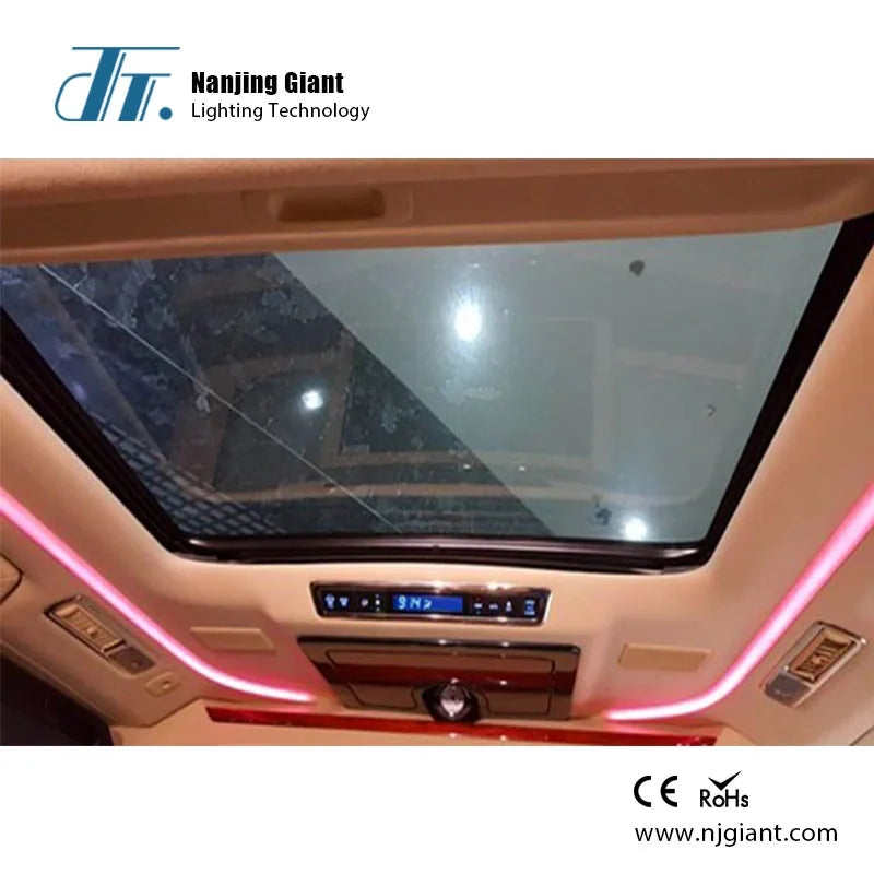 Décoration lumière  fibre optique, toit étoilé