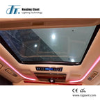 Décoration lumière  fibre optique, toit étoilé