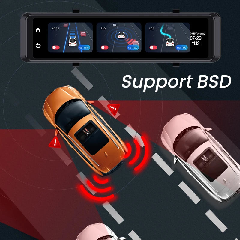 Caméra de tableau de bord 4G 4K