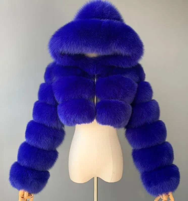 MANTEAU  en Fourrure synthétique