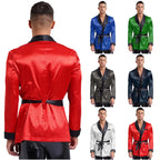 Robe de nuit à col en V