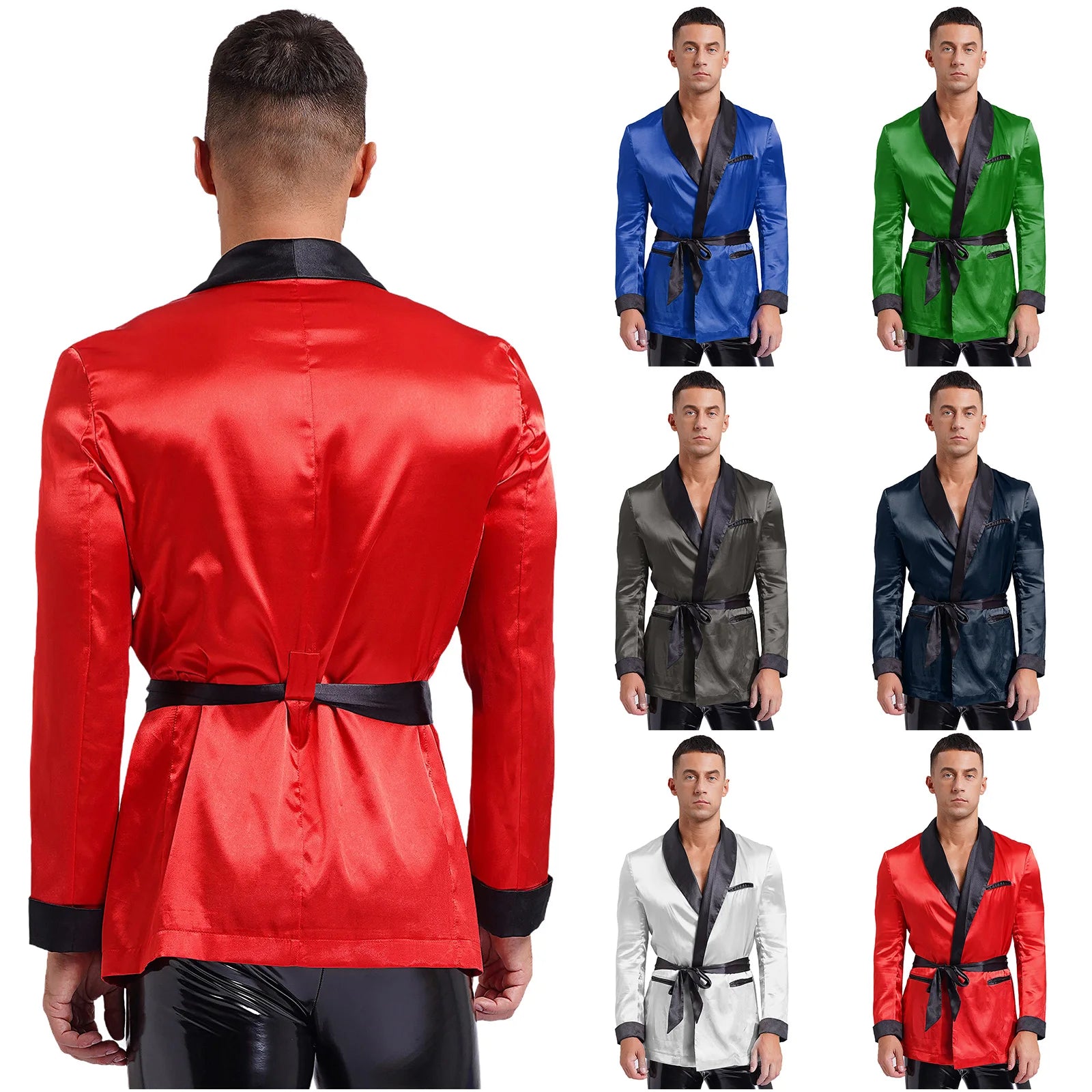 Robe de nuit à col en V