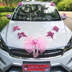 Décoration de voiture de mariage