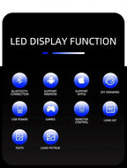 Affichage LED pour voiture écran Pixel Art,  contrôle via application