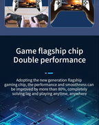 Console de jeux vidéo portable X9 Retro, écran IPS 5,5 pouces