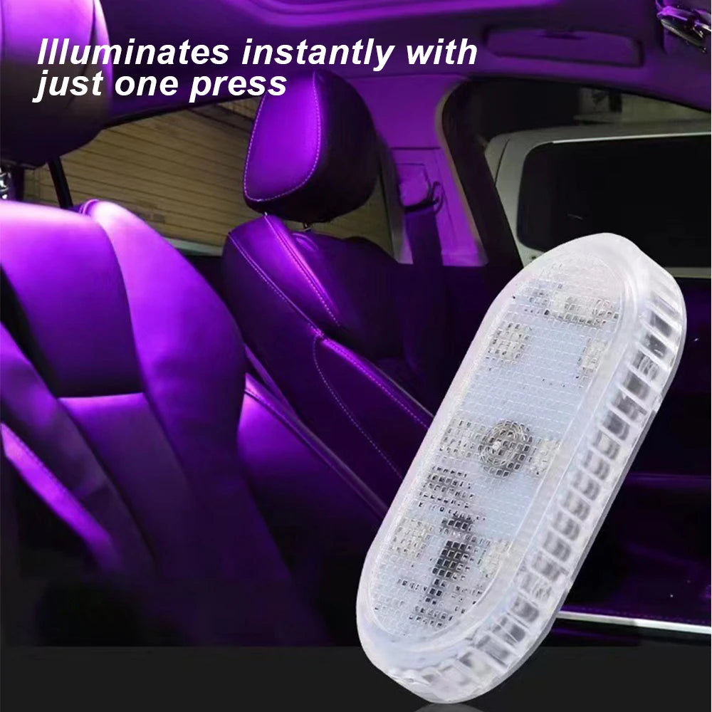 Lumières de voiture multicolores sans fil LED rechargeable