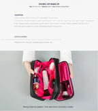 Petit sac de maquillage noir