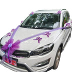 Décoration de voiture de mariage