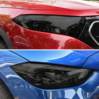 Autocollant pour phare de voiture en vinyle perforé, étanche, anti-rayures