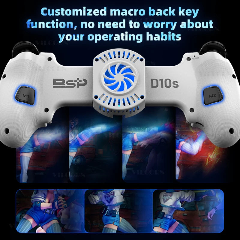 Manette de jeu mobile D10/D10S pour tablette sans fil