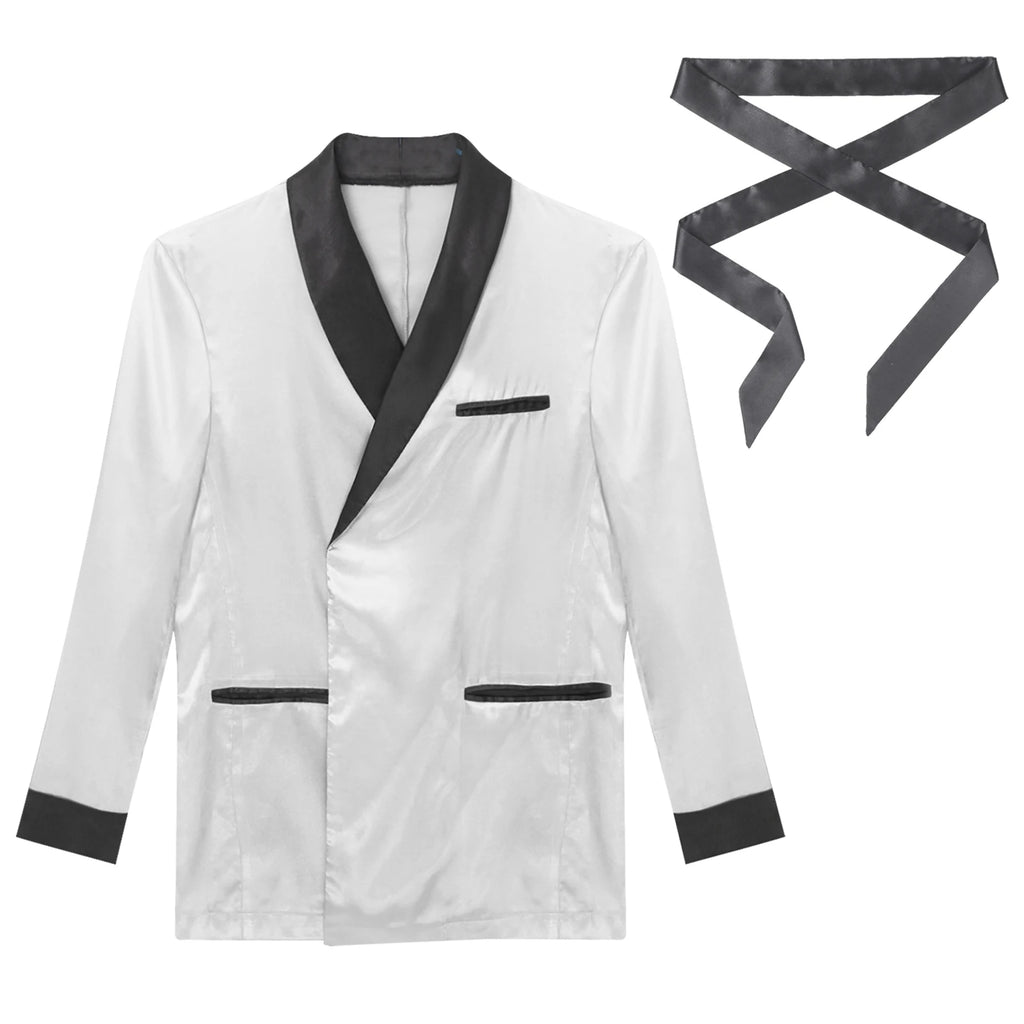 Robe de nuit à col en V