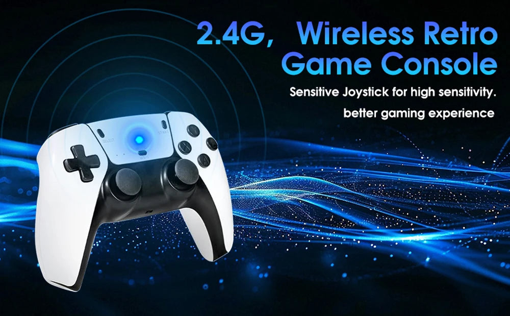 Console de jeux vidéo M15 64 Go avec 3/40000 jeux intégré