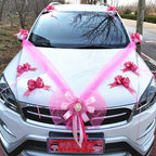 Décoration de voiture de mariage