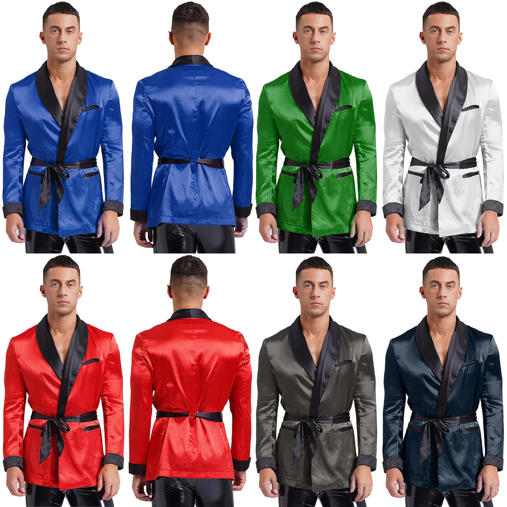 Robe de nuit à col en V