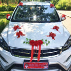 Décoration de voiture de mariage