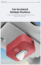 Boîte à mouchoirs en cuir