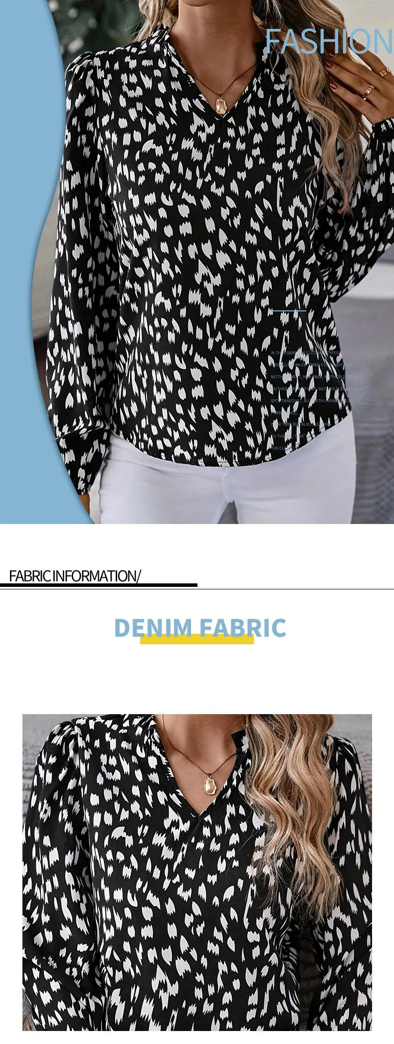 Chemise chic, élégante et décontractée