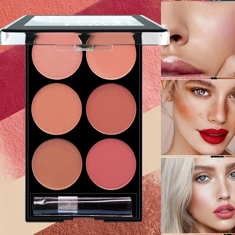 Blush et contouring  maquillage en poudre mate nacrée