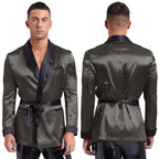 Robe de nuit à col en V