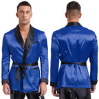 Robe de nuit à col en V