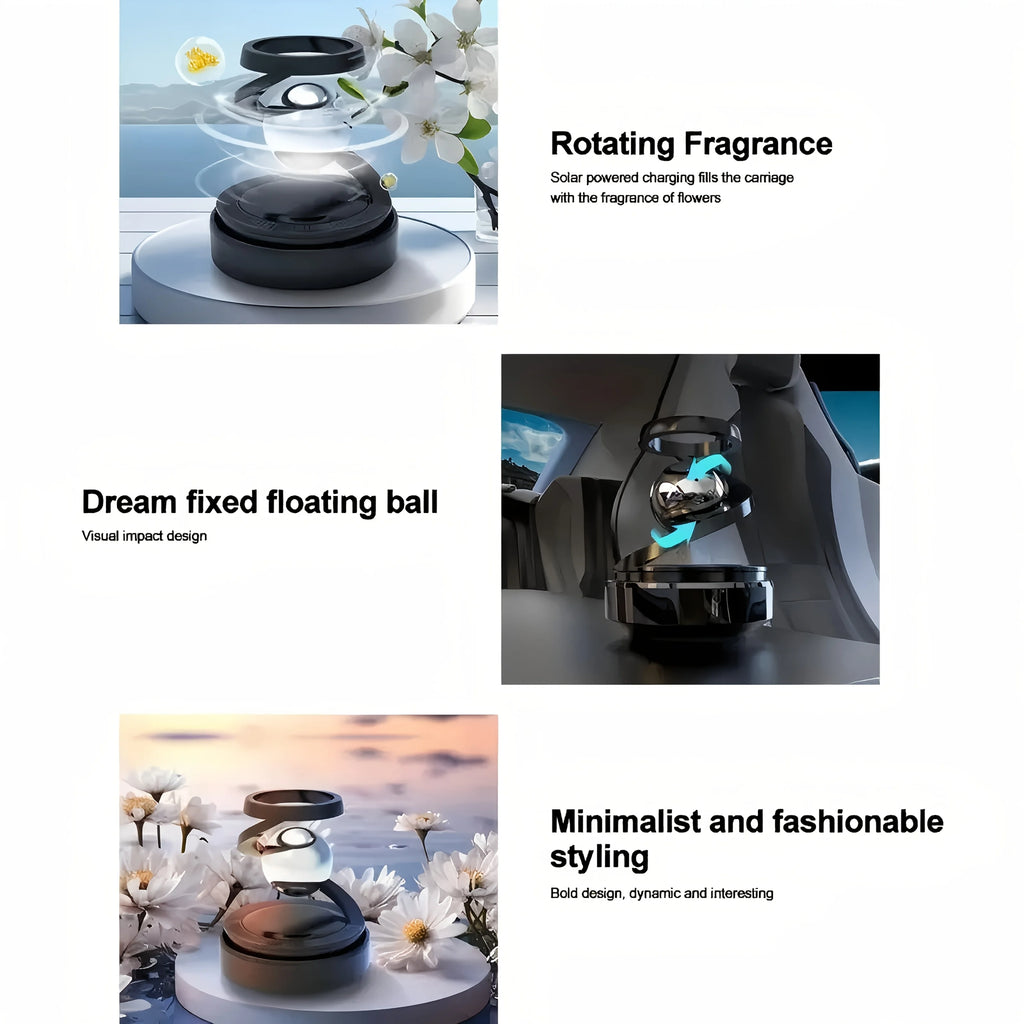 Diffuseur de parfum de voiture solaire Ciel Étoilé –