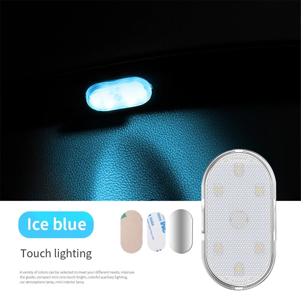 Lumières de voiture multicolores sans fil LED rechargeable