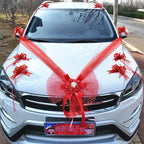 Décoration de voiture de mariage