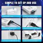 Console de jeux vidéo M15 4K TV Game Stick