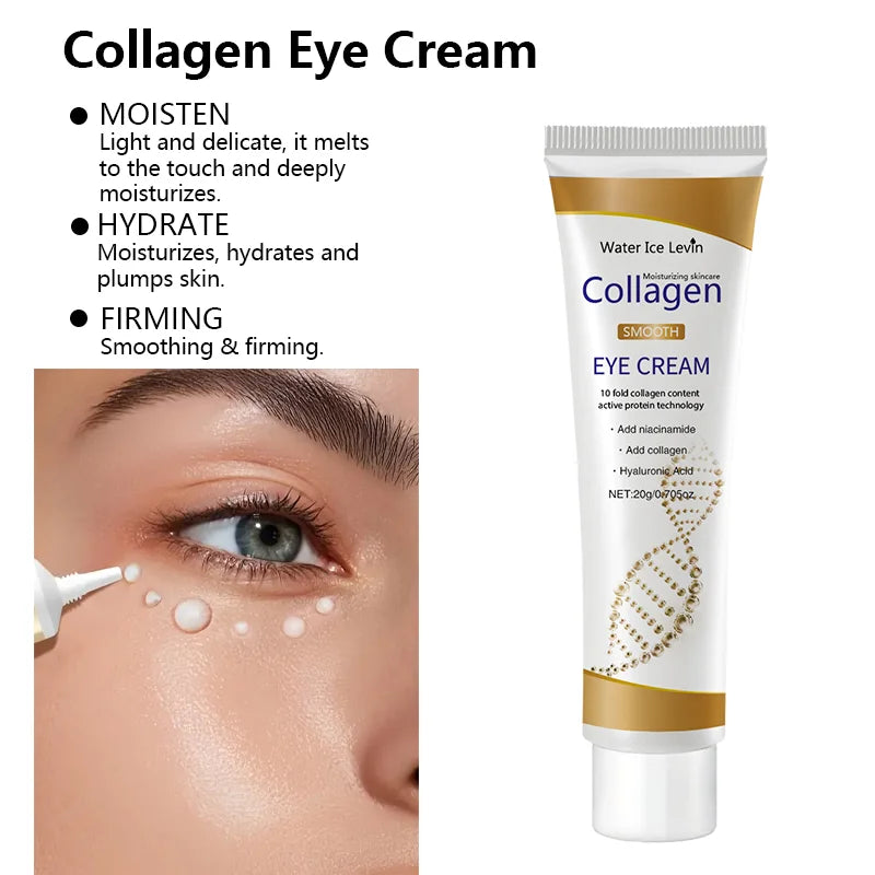 Crème pour les yeux au collagène