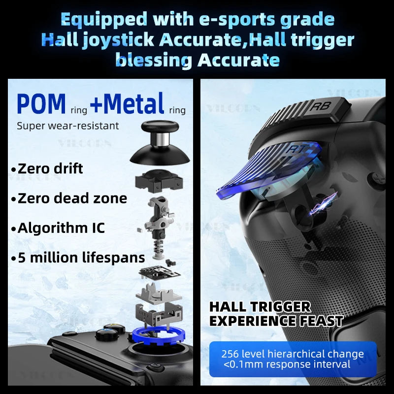 Manette de jeu mobile D10/D10S pour tablette sans fil