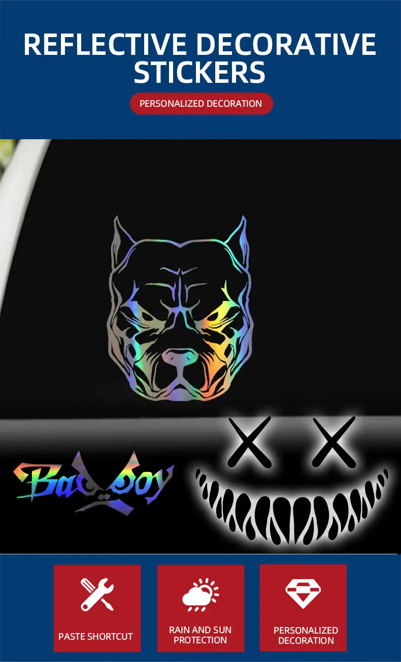 autocollants réfléchissants