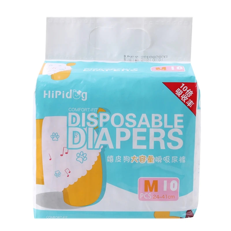 10PCS/Sac Couches pour chiens  jetable