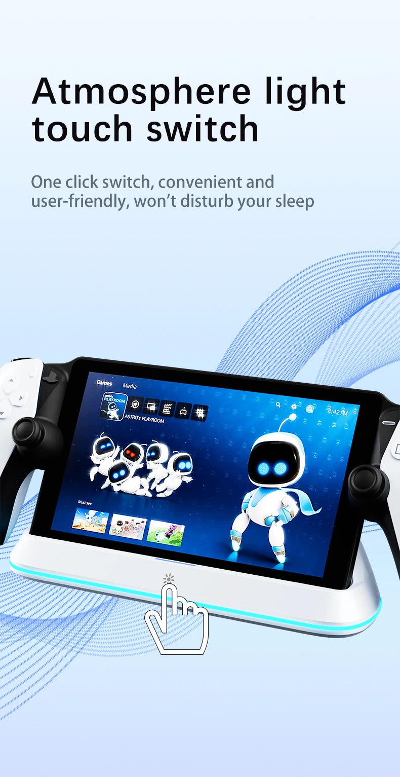 Station de recharge HONCAM pour PlayStation Portal 7