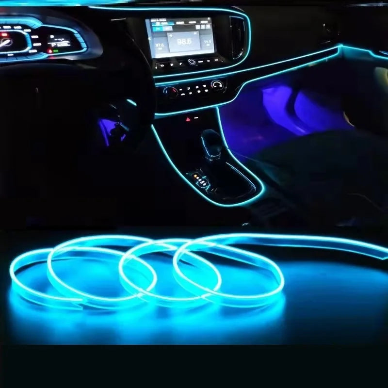 Bande lumineuse LED froide pour voiture 3M