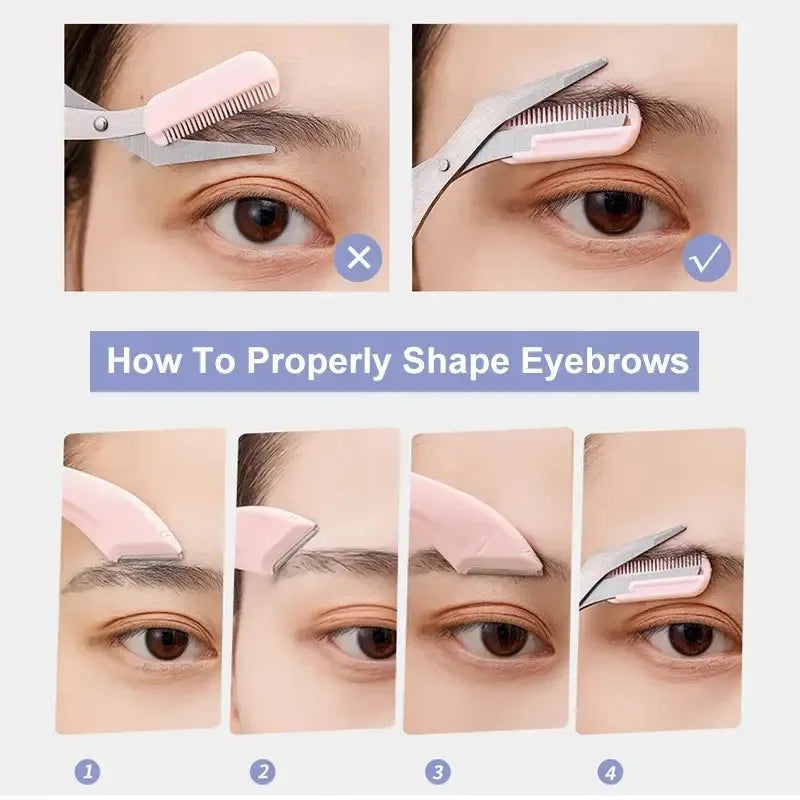 Ensemble de taille-sourcils