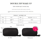 Petit sac de maquillage noir