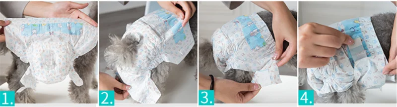 10PCS/Sac Couches pour chiens  jetable