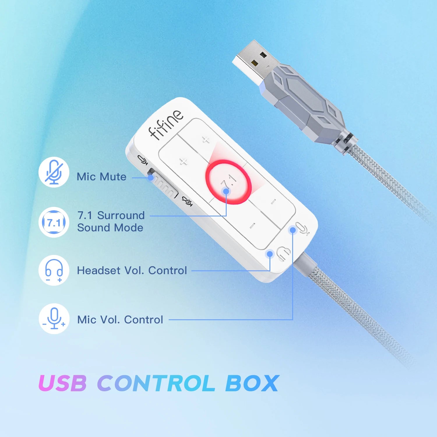 Casque de jeu USB FIFINE