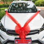 Décoration de voiture de mariage