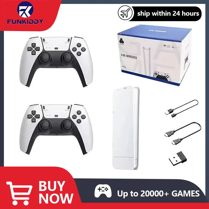 Console de jeux vidéo M15 4K TV Game Stick