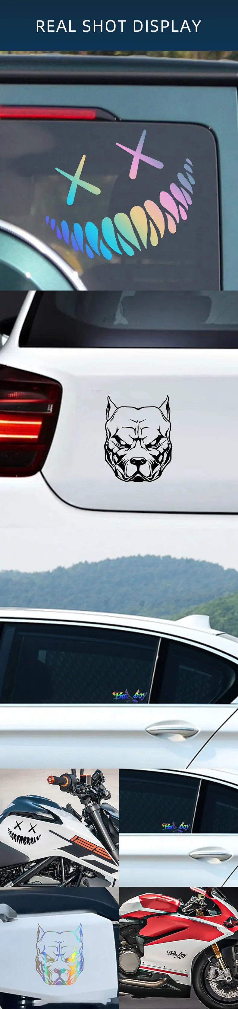 autocollants réfléchissants